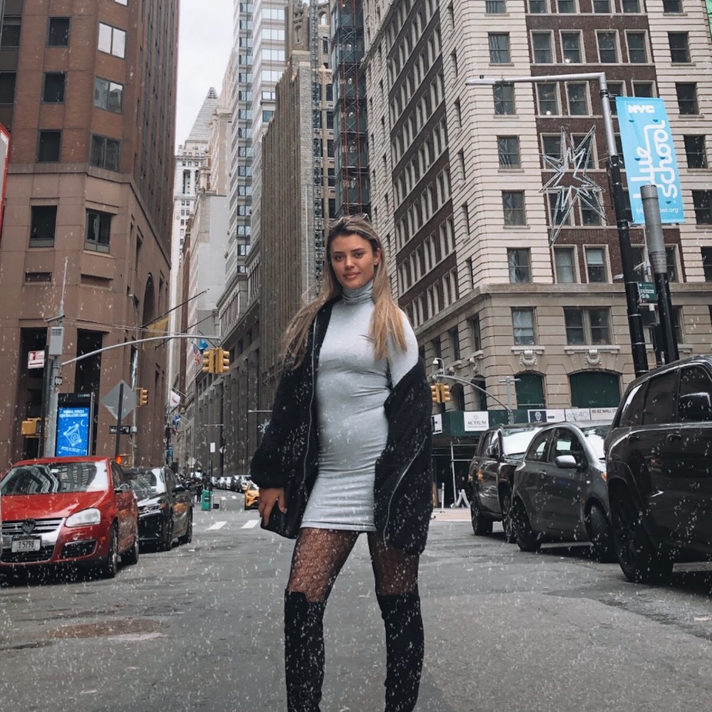 Forever 21 Turtle Neck Dress
